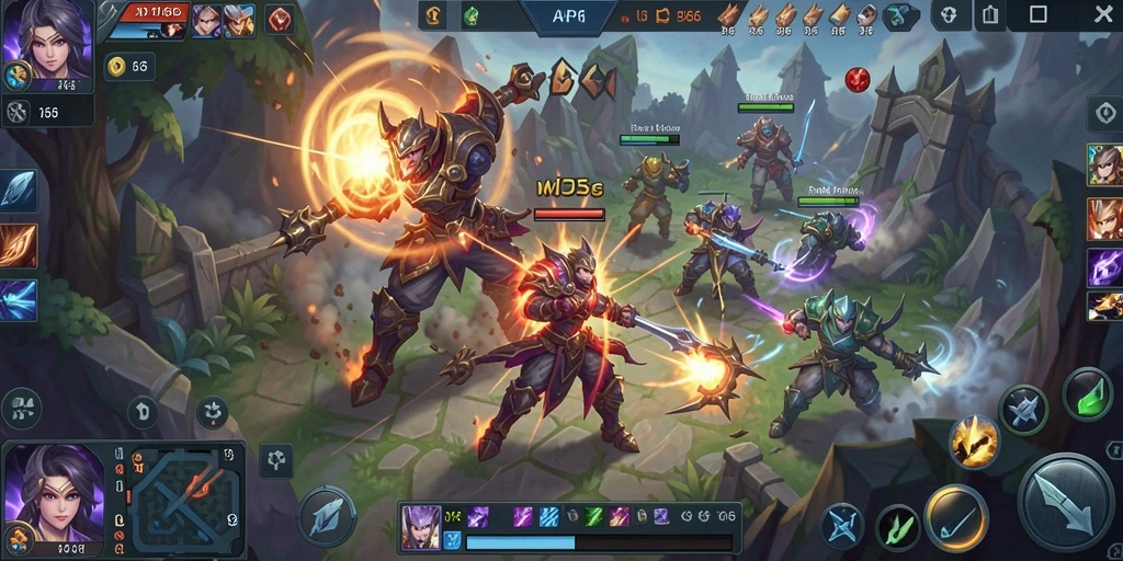 Tampilan seru dari gameplay API66 yang penuh aksi.