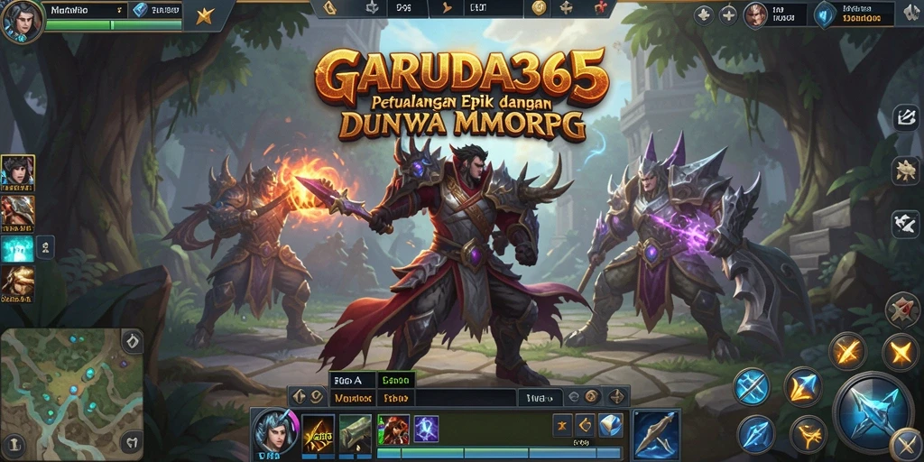 Tangkapan layar gameplay <strong>GARUDA365</strong> menampilkan aksi pertempuran yang mendebarkan.