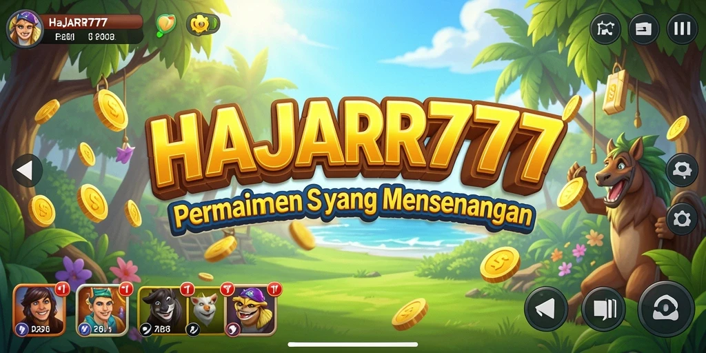 Screenshot gameplay HAJAR777 menampilkan keseruan bermain Casual.