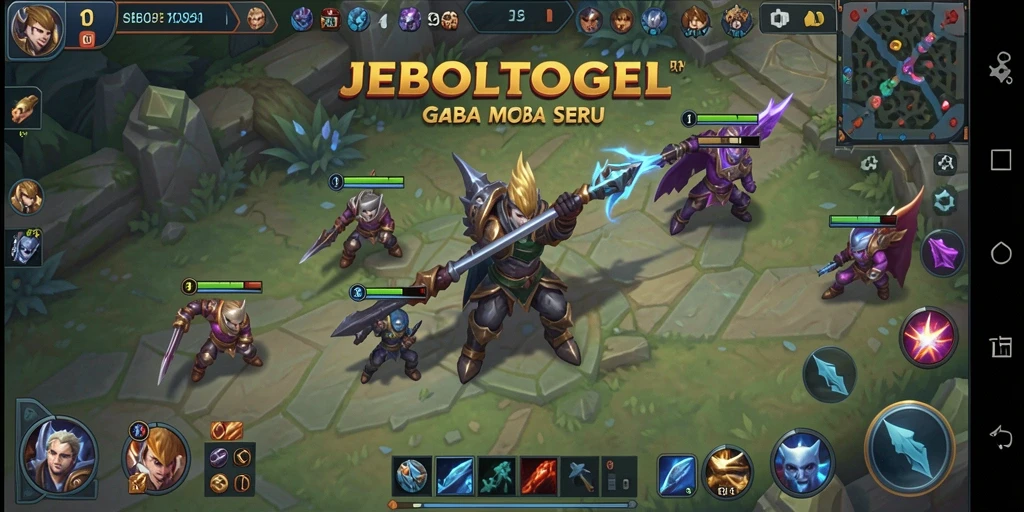 Tampilan gameplay seru dari JEBOLTOGEL di arena pertarungan.