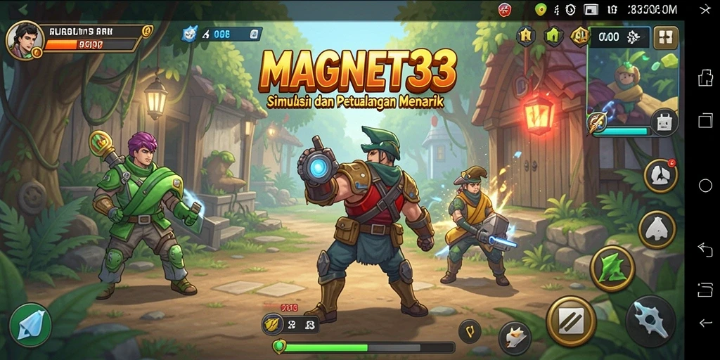 Tampilan menarik dari gameplay MAGNET33 yang menegangkan.