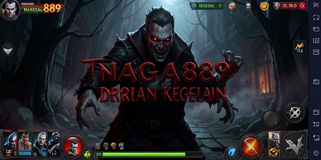 Gameplay NAGA889 yang menegangkan dengan suasana horor mencekam.