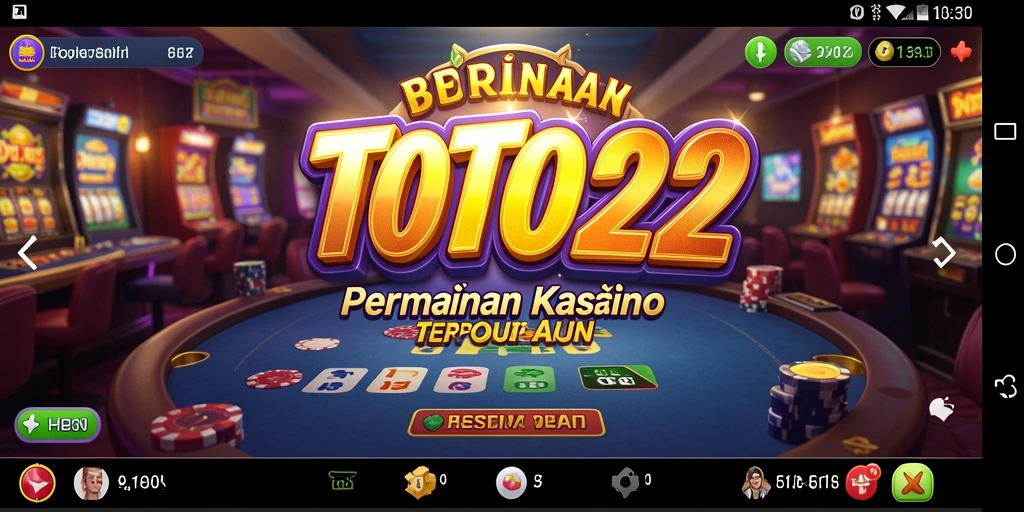 Tampilan menarik dari gameplay TOTO22 yang seru dan menghibur.