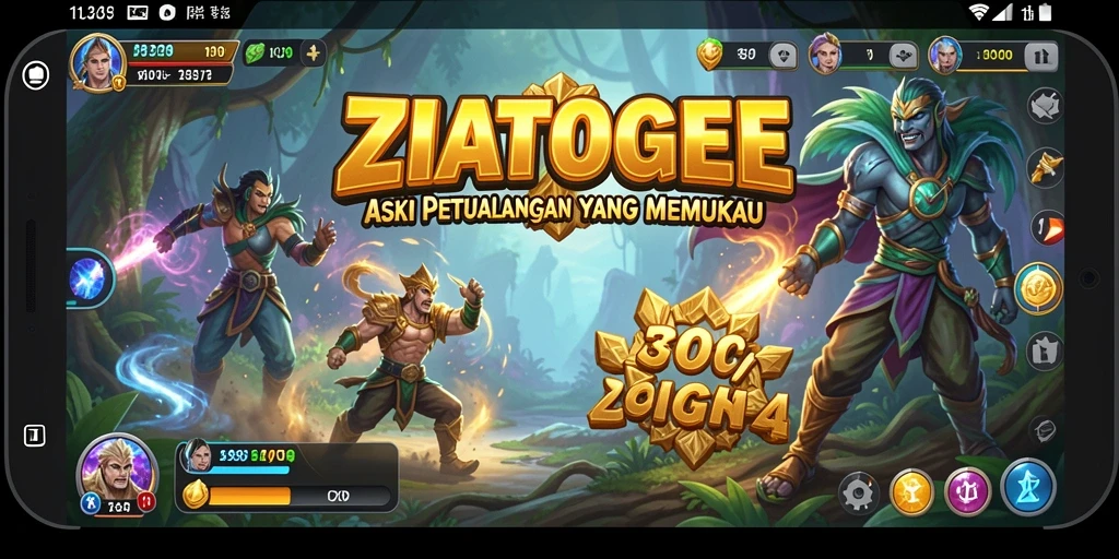 Tampilan aksi mendebarkan dalam ZIATOGEL yang penuh tantangan.